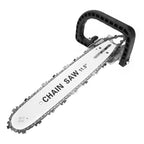 12inch Chainsaw Bracket Changed Angle Grinder Into Chain Saw Woodworking Tool