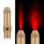 Solid Brass Construction Diesel Heavy Oil Waste Fuel Burner Nozzle 2.0mm Bore Diameter
