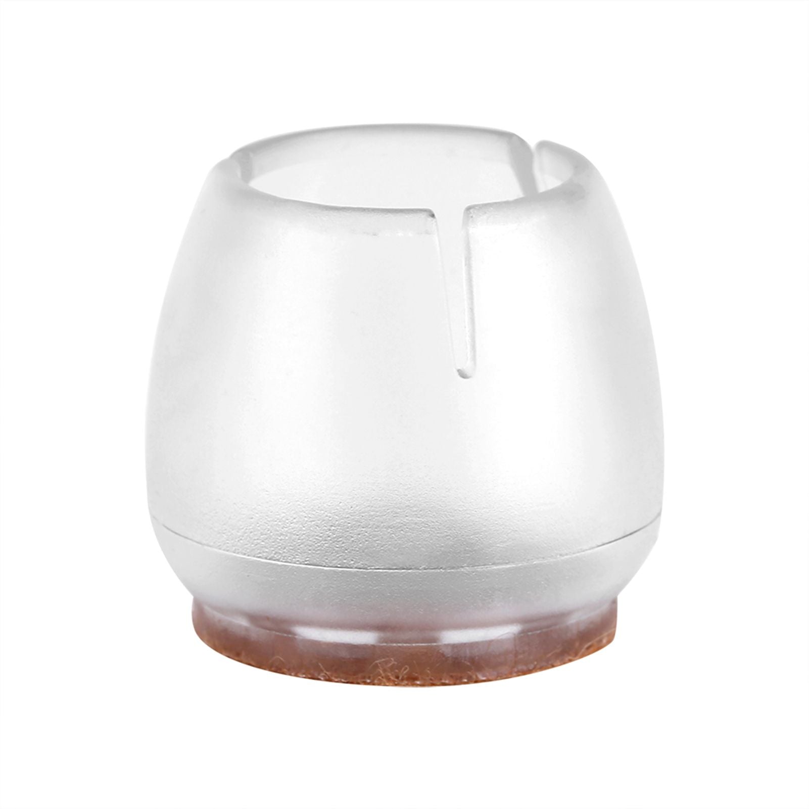16Pcs Transparent PVC Table Chair Furniture Leg Non Slip Foot Cap Cups Cover Floor Protector M