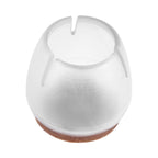 16Pcs Transparent PVC Table Chair Furniture Leg Non Slip Foot Cap Cups Cover Floor Protector M