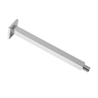 30cm Chrome Square Ceiling Shower Extension Arm Wall Mounted for Bathroom Showering Head