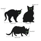 3 x Mental Scarers Cats Stop Pest Control Get Rid Pests Garden Scarer