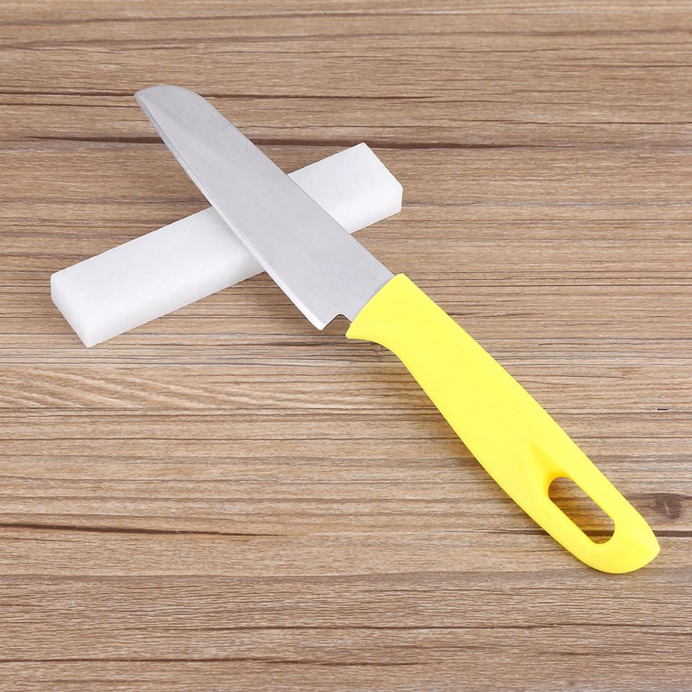 Natural Sharpening Stone Grindstone Sharpener Knife Polishing Grinding Tool White 8000#