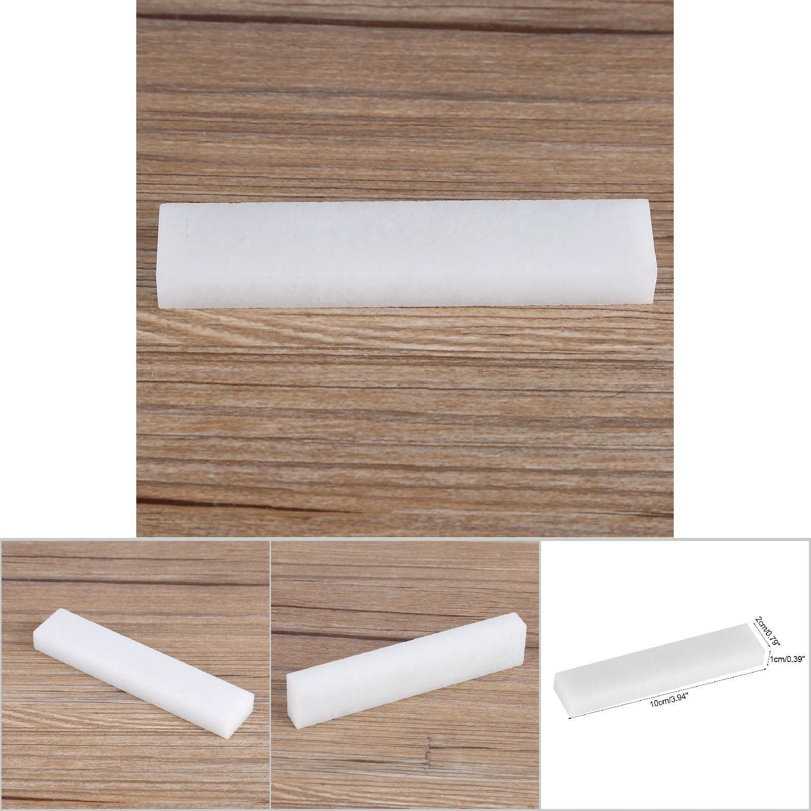 Natural Sharpening Stone Grindstone Sharpener Knife Polishing Grinding Tool White 8000#