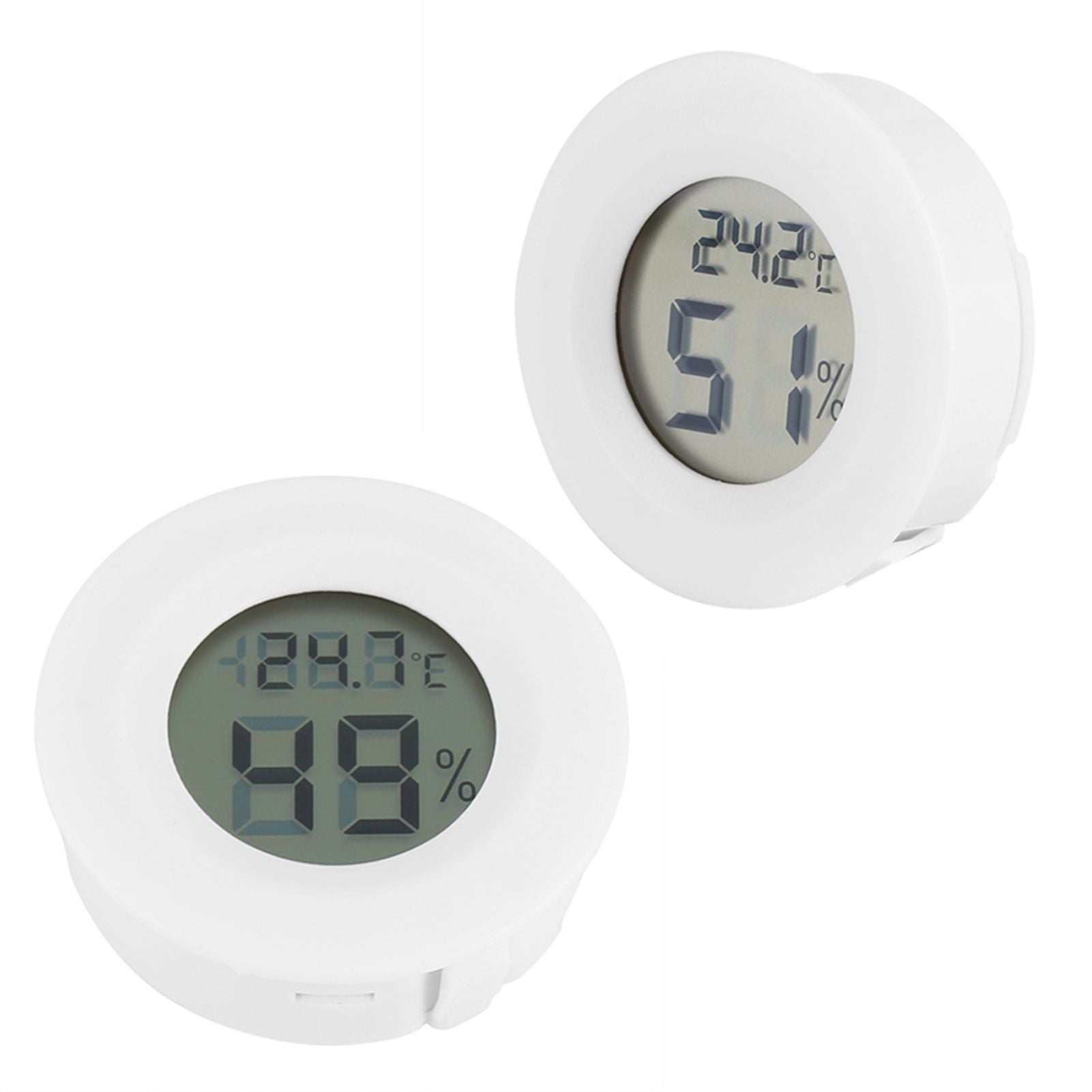Digital LCD Temperature Humidity Meter Thermometer Hygrometer for Reptile Pet