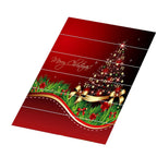 3D Christmas Decorative Stairs Decal Stairway Stickers Family Decor Waterproof #Christmas Tower