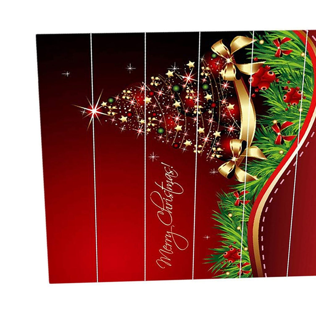 3D Christmas Decorative Stairs Decal Stairway Stickers Family Decor Waterproof #Christmas Tower