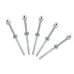 10pcs Stainless Steel Threaded Tensioner Stud Ends for 1/8" Cable Railing System