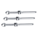 10pcs Stainless Steel Threaded Tensioner Stud Ends for 1/8" Cable Railing System