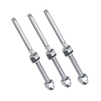 10pcs Stainless Steel Threaded Tensioner Stud Ends for 1/8" Cable Railing System