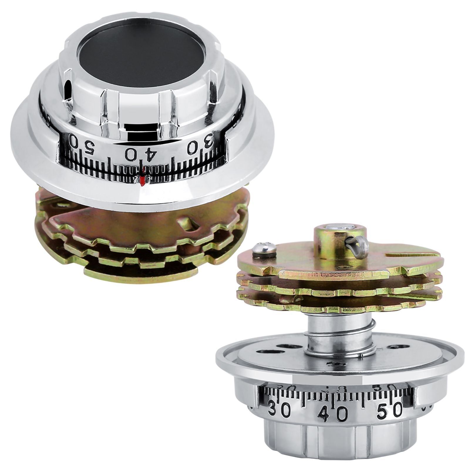 Disc Coded Dial Lock Metal Combination Locks for Jewelry Case Safe Box Document Cabinet