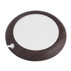 USB Cup Warmer Heat Beverage Mug Mat Office Tea Coffee Heater Pad Dark Wood Grain