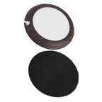 USB Cup Warmer Heat Beverage Mug Mat Office Tea Coffee Heater Pad Dark Wood Grain