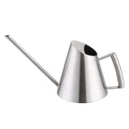 400ml Mini Stainless Steel Watering Can Brushed Garden Planting Indoor Outdoor