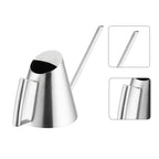 400ml Mini Stainless Steel Watering Can Brushed Garden Planting Indoor Outdoor