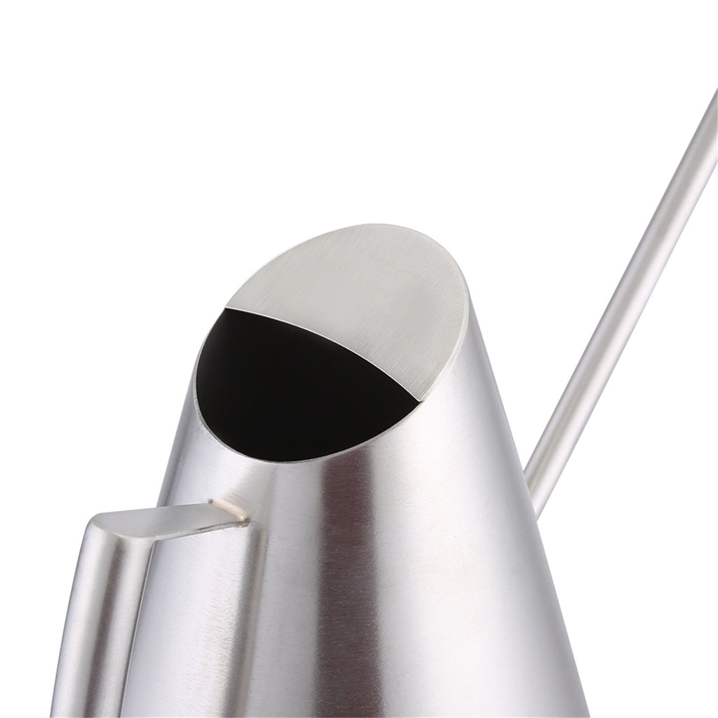 400ml Mini Stainless Steel Watering Can Brushed Garden Planting Indoor Outdoor