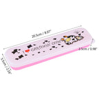 2 PCS Stainless Steel Knife Fork Spoon Kitchen Flatware Tableware with Box Children Set Pink