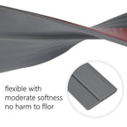 100cm Silicone Rubber Door Strip Self Adhesive Backing Door Seal for Window or Door Gap