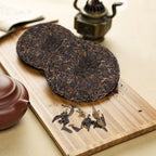 Chinese Yunnan Raw Cake Pu er Tea Healthy Pu'erh for Family Friends 100g