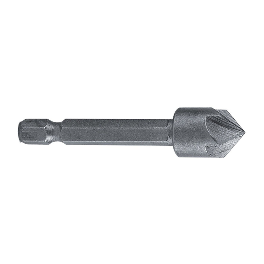 5pcs/set High Speed Steel Industrial Countersink Drill 5 Flutes Woodworking Chamfering Cutter