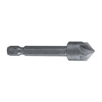 5pcs/set High Speed Steel Industrial Countersink Drill 5 Flutes Woodworking Chamfering Cutter