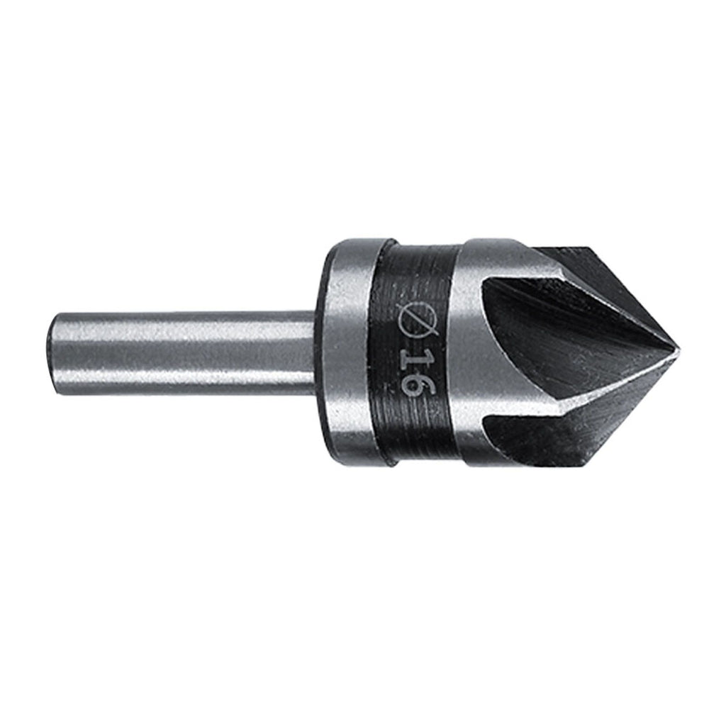 5pcs/set High Speed Steel Industrial Countersink Drill 5 Flutes Woodworking Chamfering Cutter