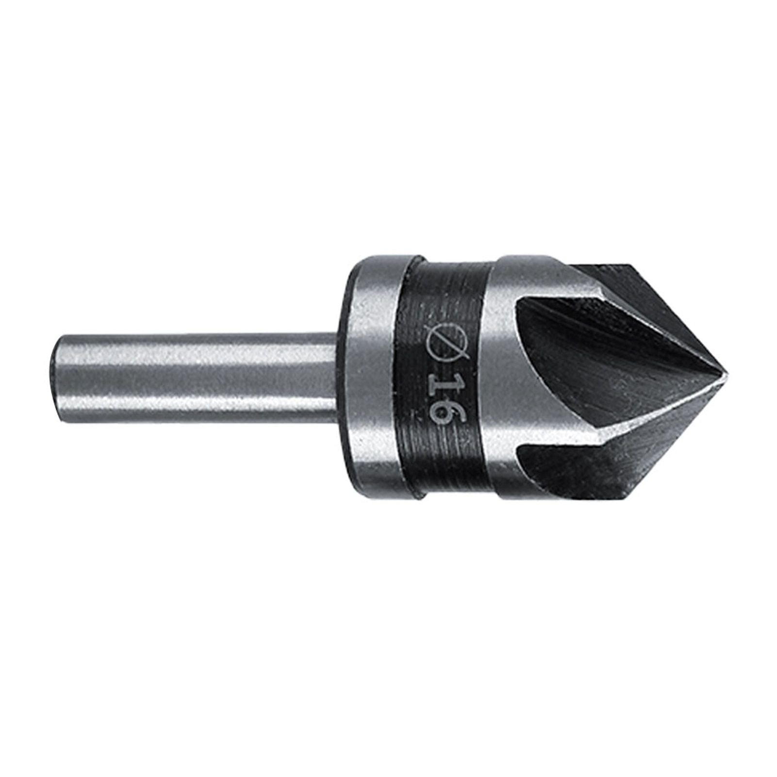 5pcs/set High Speed Steel Industrial Countersink Drill 5 Flutes Woodworking Chamfering Cutter
