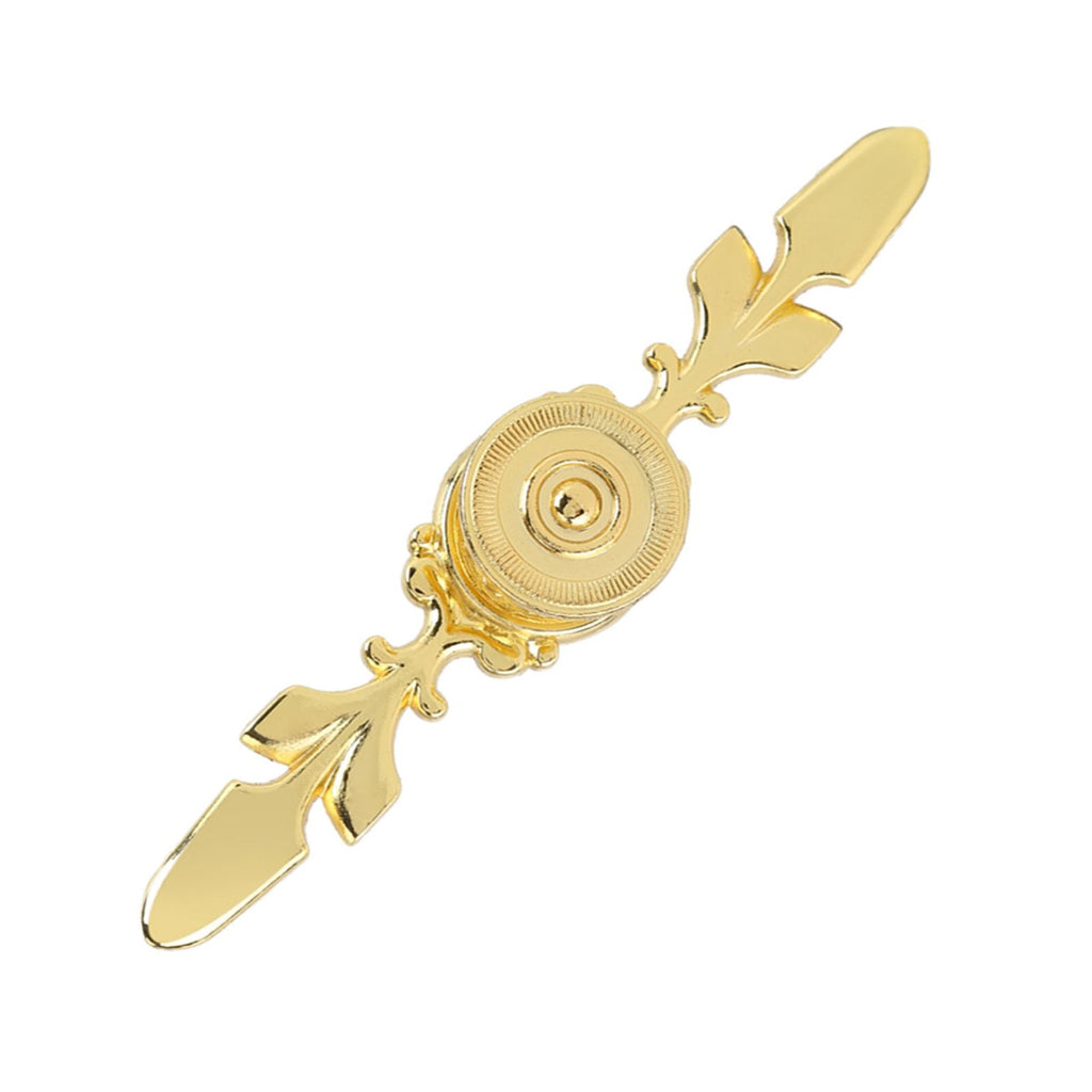 European Furniture Handle Drawer Cabinet Desk Door Knob Pull Home Decor Golden