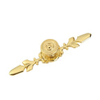 European Furniture Handle Drawer Cabinet Desk Door Knob Pull Home Decor Golden
