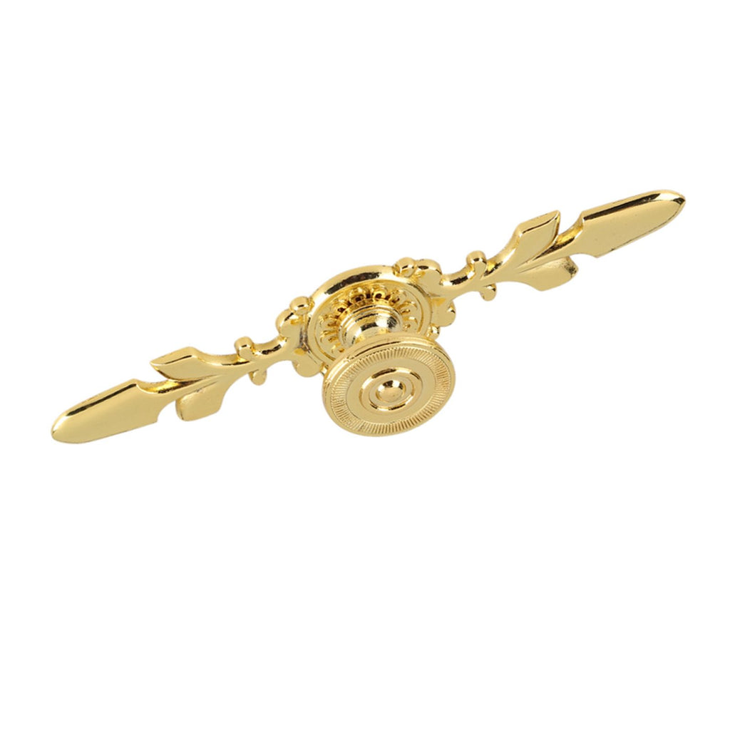 European Furniture Handle Drawer Cabinet Desk Door Knob Pull Home Decor Golden