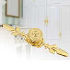 European Furniture Handle Drawer Cabinet Desk Door Knob Pull Home Decor Golden