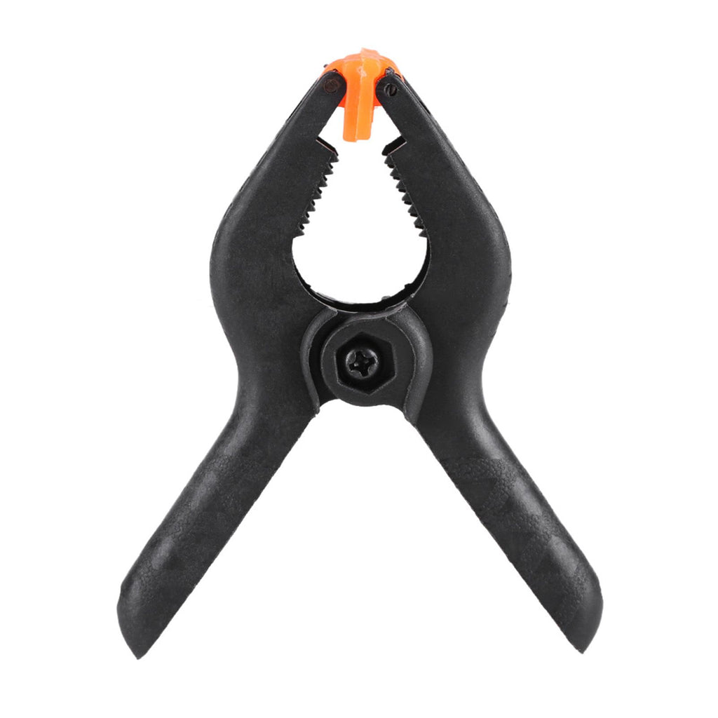 10pcs 3inch A Type Black Multifunctional Plastic Spring Clamp Clip DIY Woodworking Tool