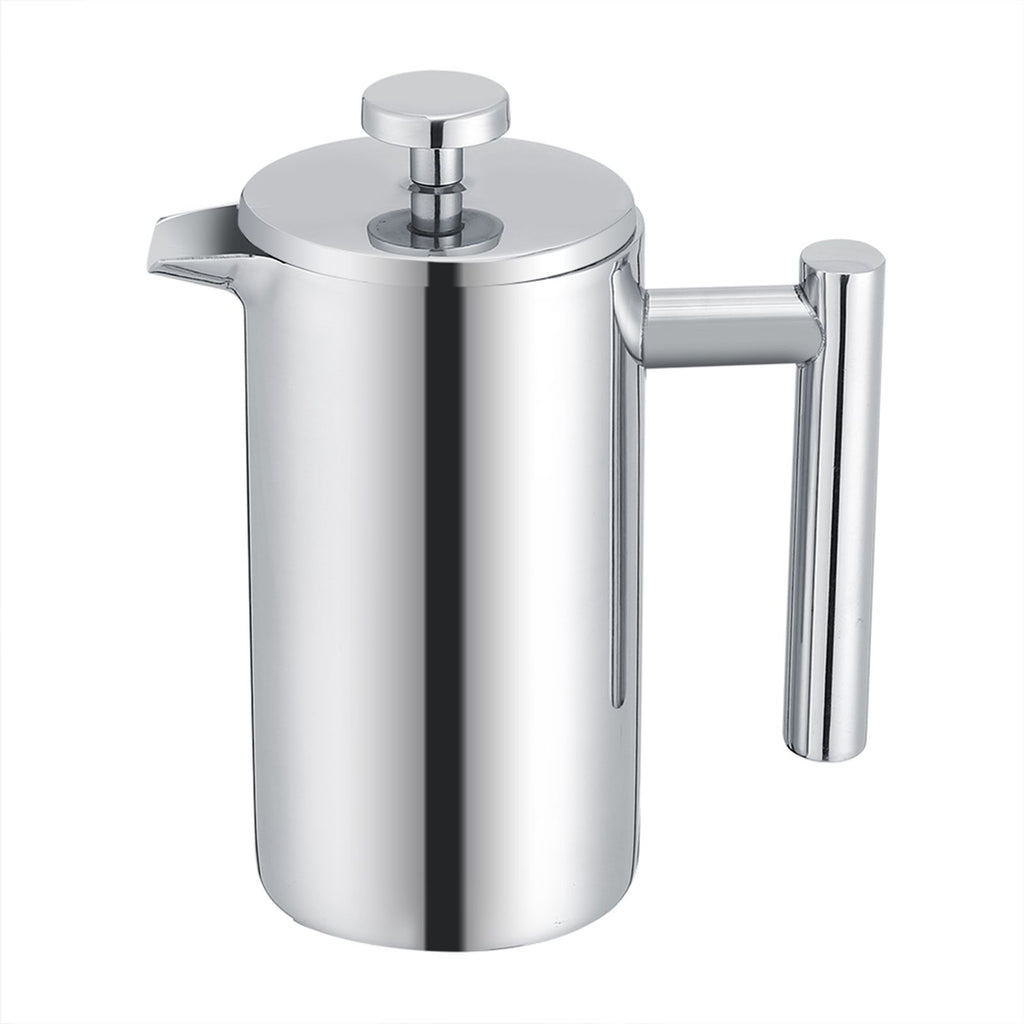 350ML Double Wall Stainless Steel Coffee Maker French Press Tea Pot with Filter
