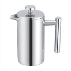 350ML Double Wall Stainless Steel Coffee Maker French Press Tea Pot with Filter