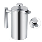 350ML Double Wall Stainless Steel Coffee Maker French Press Tea Pot with Filter