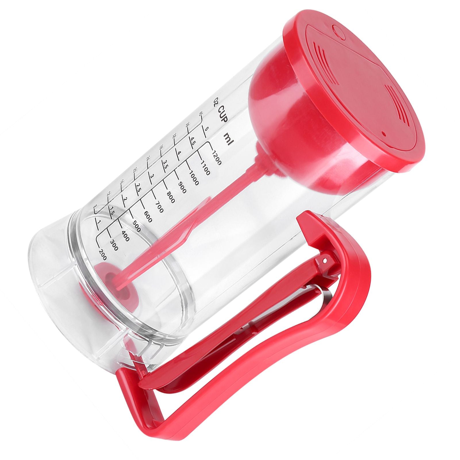 Cordless Electric Battery Powered Mixer Dispenser Pancake Cupcake Waffle Batter Maker Machine