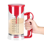 Cordless Electric Battery Powered Mixer Dispenser Pancake Cupcake Waffle Batter Maker Machine