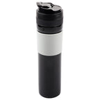 350ml Portable Coffee Press Bottle Tea Coffee Maker Drinking Water Cup for Travelling Black
