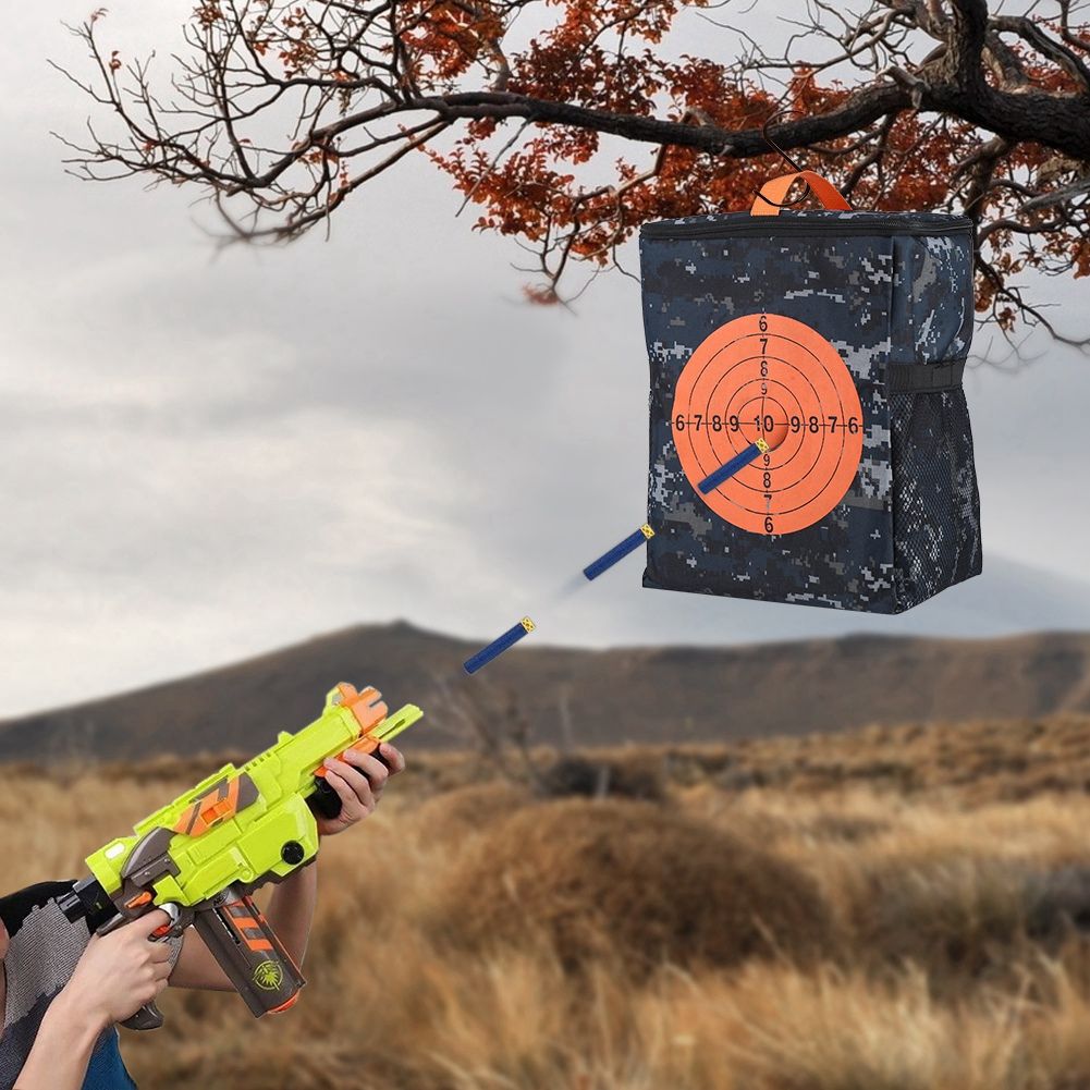 Portable Target Pouch Storage Carry Equipment Bag for Guns Darts