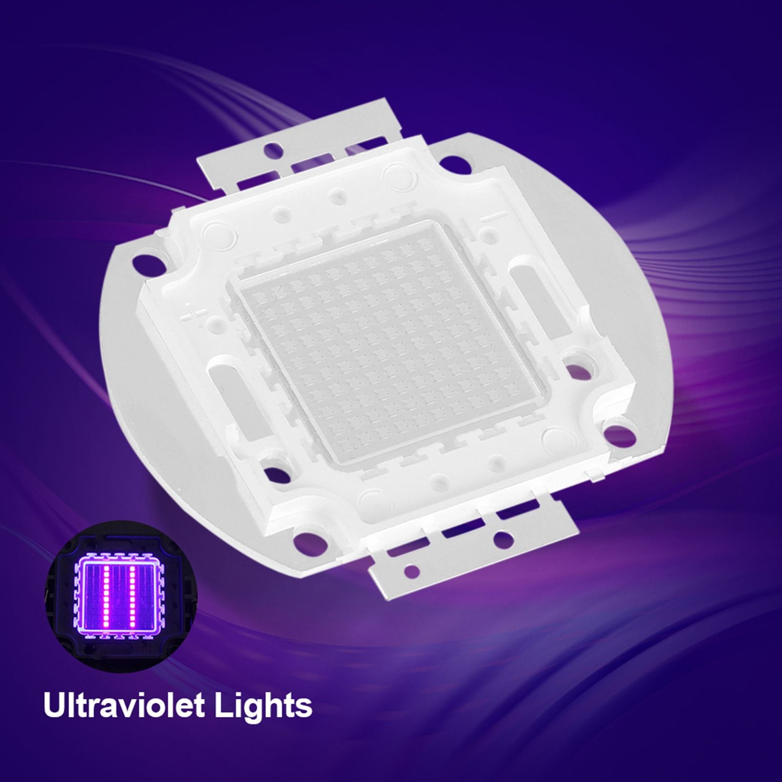 50W UV395-400Nm LED Ultraviolet Lights for Scanning Printer