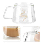 Double Wall Insulated Glass Cup Heat Resistant Mug Glassware for Coffee Tea Milk