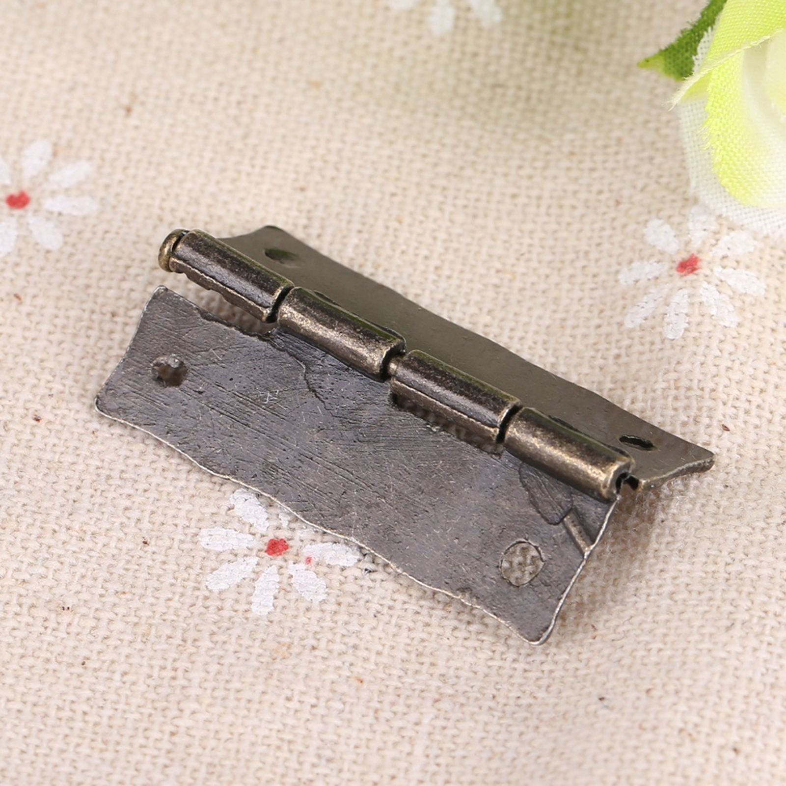 10Pcs 0°-270° Antique Bronze Cabinet Jewelry Box Hinges Door Furniture Wood Case