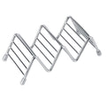 Wave Shape Stainless Steel Mexican Taco Holder Display Stand Shell Rack 2-3 Slot