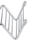 Wave Shape Stainless Steel Mexican Taco Holder Display Stand Shell Rack 2-3 Slot