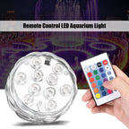 Remote Control Submersible Waterproof LED Light Color Changing Aquarium Fish Tank Decor