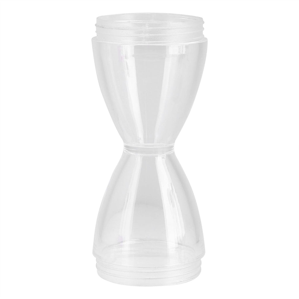 2 in 1 Double ended Manual Kitchen Salt & Pepper Mill Grinder Adjustable Ceramic Rotor Red