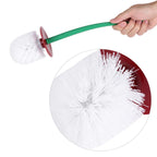 Cherry - Shape Cleaning Toliet Brush Holder Standing Set Lavatory Bathroom Tool