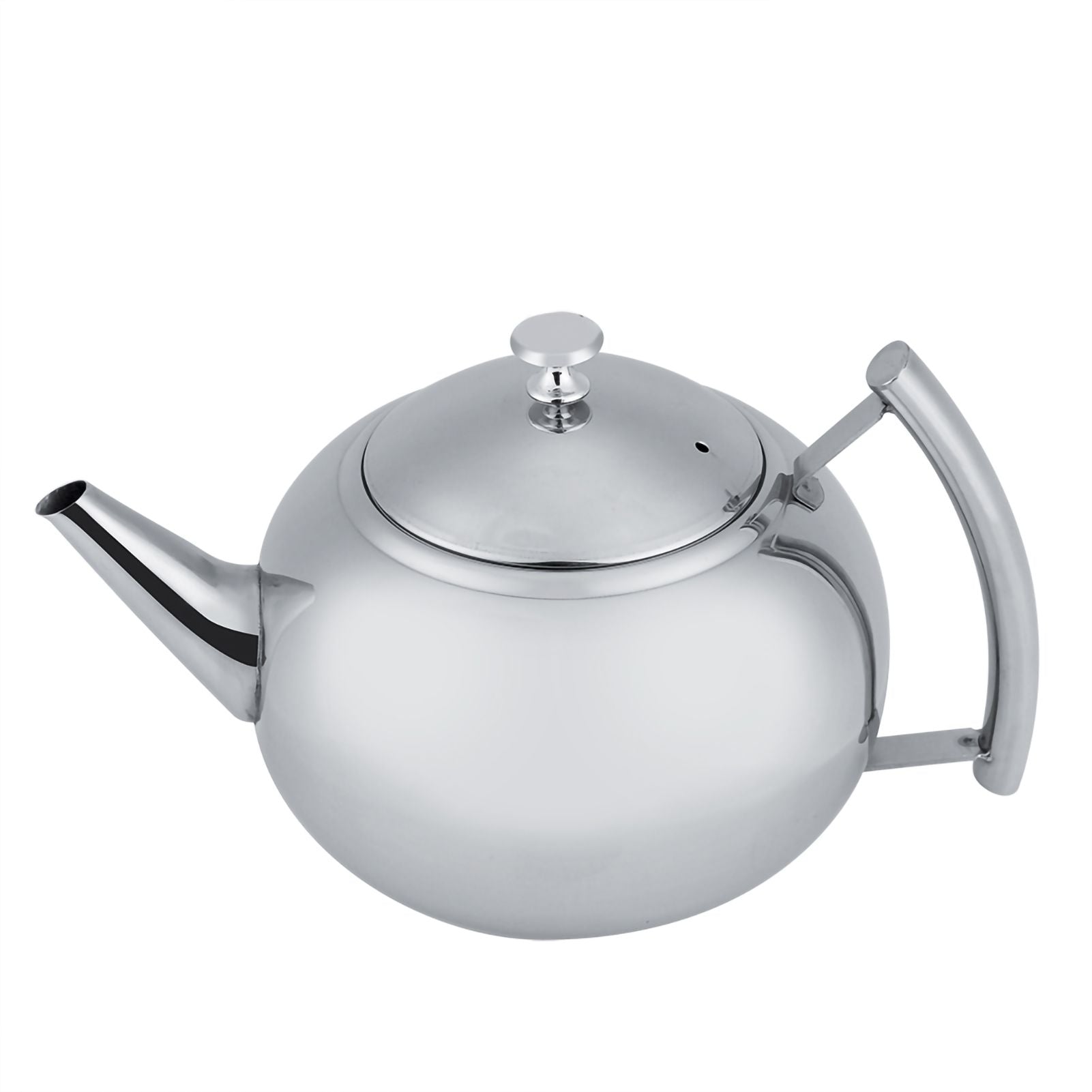 2L 201 Stainless Steel Teapot Coffee Tea Pot Kettle with Removable Infuser Filter
