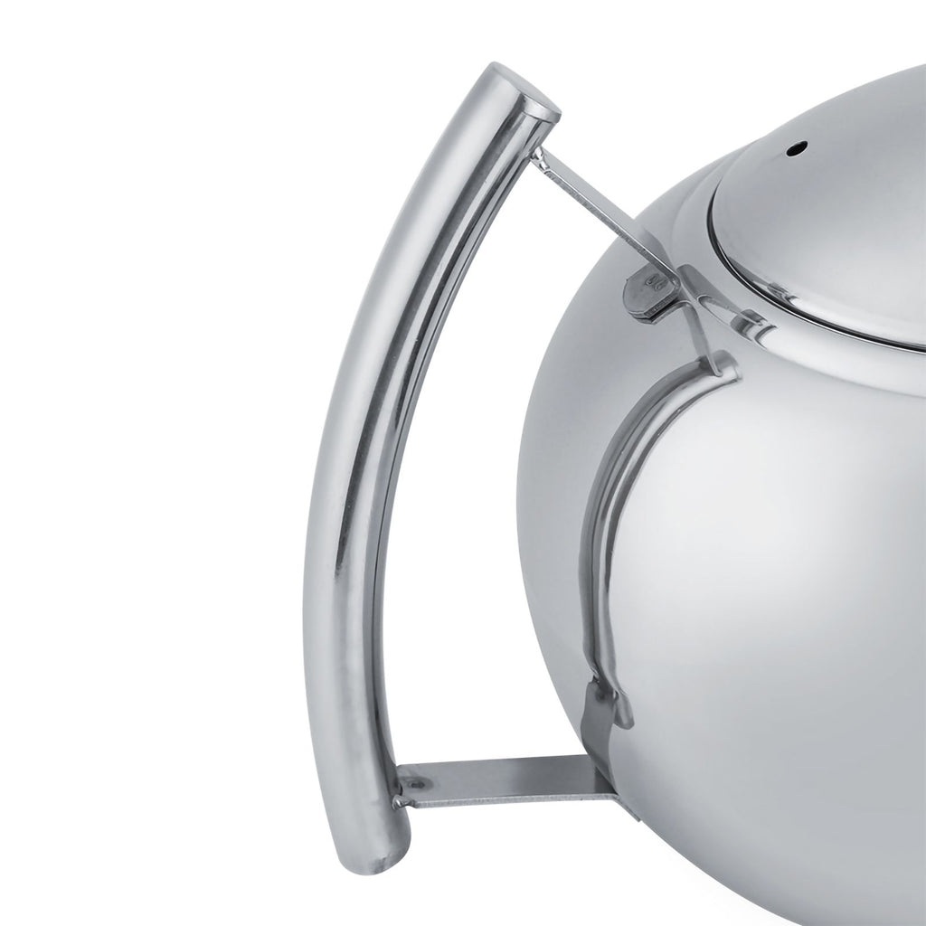 2L 201 Stainless Steel Teapot Coffee Tea Pot Kettle with Removable Infuser Filter