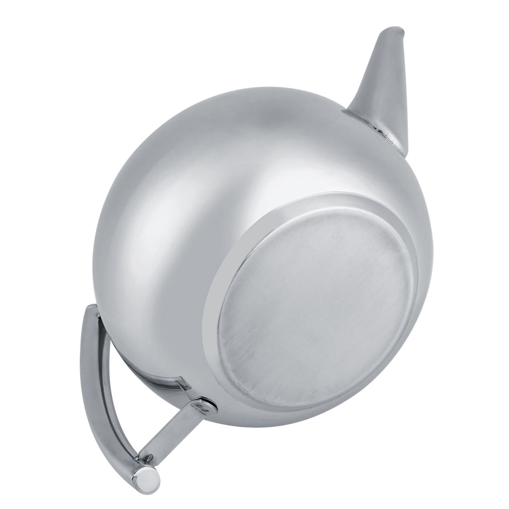 2L 201 Stainless Steel Teapot Coffee Tea Pot Kettle with Removable Infuser Filter